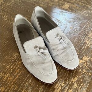 Elegant Men's Suede Loafers with Tassels